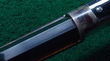 ABSOLUTELY OUTSTANDING DELUXE WINCHESTER MODEL 1876 CASE COLORED RIFLE - 6 of 23