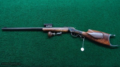 BEAUTIFULLY RESTORED MARLIN BALLARD SCHUETZEN MODEL NO. 5 RIFLE - Image 24 of 25