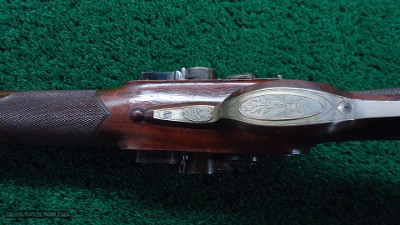 ONE OF THE FINEST DOUBLE BARREL FLINTLOCKS THAT I HAVE EVER HAD - Image 10 of 19
