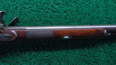 ONE OF THE FINEST DOUBLE BARREL FLINTLOCKS THAT I HAVE EVER HAD - Image 5 of 19