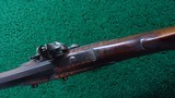MALCOLM W. LEWIS FLINTLOCK AMERICAN LONG RIFLE IN CALIBER 38 - 10 of 23