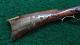 MALCOLM W. LEWIS FLINTLOCK AMERICAN LONG RIFLE IN CALIBER 38 - 21 of 23