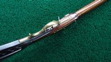 MALCOLM W. LEWIS FLINTLOCK AMERICAN LONG RIFLE IN CALIBER 38 - 3 of 23