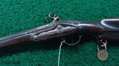 SPANISH MIQUELET GOLD INLAID AND CARVED SPORTING FLINTLOCK OF ABOUT 16 BORE - Image 2 of 21