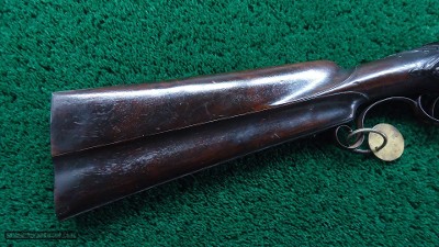 SPANISH MIQUELET GOLD INLAID AND CARVED SPORTING FLINTLOCK OF ABOUT 16 BORE - Image 19 of 21