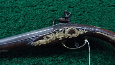 BEAUTIFUL FLINTLOCK PISTOL - Image 8 of 13