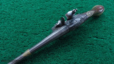 BEAUTIFUL FLINTLOCK PISTOL - Image 4 of 13