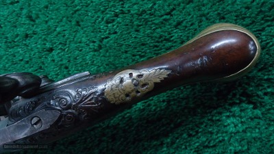 BEAUTIFUL FLINTLOCK PISTOL - Image 9 of 13