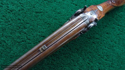 WILHELM PERCUSSION SxS DOUBLE RIFLE - Image 4 of 19