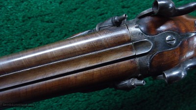 WILHELM PERCUSSION SxS DOUBLE RIFLE - Image 11 of 19