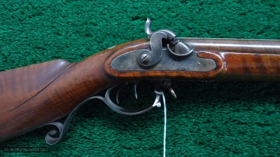 WILHELM PERCUSSION SxS DOUBLE RIFLE