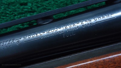 WINCHESTER MODEL 1200 CLAY TOURNAMENT PRIZE GUN - Image 6 of 19