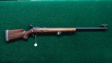 CUSTOM WINCHESTER MODEL 52B BOLT ACTION HEAVY TARGET RIFLE IN 22 L. RIFLE - 24 of 24