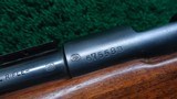 CUSTOM WINCHESTER MODEL 52B BOLT ACTION HEAVY TARGET RIFLE IN 22 L. RIFLE - 18 of 24