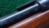 CUSTOM WINCHESTER MODEL 52B BOLT ACTION HEAVY TARGET RIFLE IN 22 L. RIFLE - 6 of 24