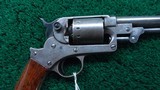 CIVIL WAR ERA STARR MODEL 1863 SINGLE ACTION REVOLVER IN 44 CALIBER - 7 of 17