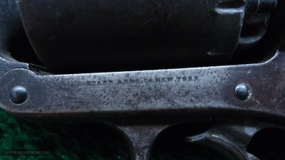 STARR MODEL 1858 NAVY DA REVOLVER SERIAL NUMBER 7 IN CALIBER 36 - Image 9 of 14