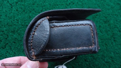 CIVIL WAR CARBINE CARTRIDGE BOX - Image 5 of 9