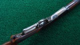 ABSOLUTELY OUTSTANDING DELUXE WINCHESTER MODEL 1876 CASE COLORED RIFLE - 3 of 23