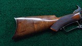 ABSOLUTELY OUTSTANDING DELUXE WINCHESTER MODEL 1876 CASE COLORED RIFLE - 21 of 23