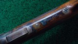 ABSOLUTELY OUTSTANDING DELUXE WINCHESTER MODEL 1876 CASE COLORED RIFLE - 8 of 23