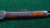 ABSOLUTELY OUTSTANDING DELUXE WINCHESTER MODEL 1876 CASE COLORED RIFLE - 5 of 23