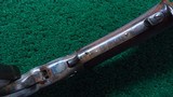 OUTSTANDING FACTORY ENGRAVED WINCHESTER MODEL 1876 DELUXE RIFLE IN 50 EXPRESS - 10 of 25