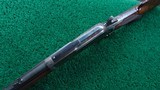 OUTSTANDING FACTORY ENGRAVED WINCHESTER MODEL 1876 DELUXE RIFLE IN 50 EXPRESS - 4 of 25