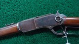 WINCHESTER MODEL 1876 SADDLE RING CARBINE IN CALIBER 45-75 - 2 of 19