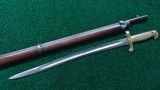 CITIZENS GUARD OF HAWAII WINCHESTER MODEL 1876 MUSKET WITH SABER BAYONET - 7 of 23