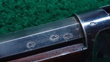 WINCHESTER MODEL 1876 EARLY OPEN TOP RIFLE IN CALIBER 45-75 - 6 of 24