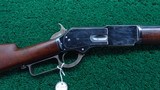 WINCHESTER MODEL 1876 EARLY OPEN TOP RIFLE IN CALIBER 45-75 - 1 of 24