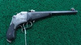 *Sale Pending* - GERMAN SINGLE SHOT TARGET PISTOL - 1 of 17