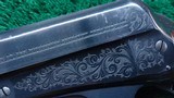 FABULOUS FACTORY ENGRAVED WINCHESTER MODEL 1895 RIFLE IN 30 GOVT. 1903 CALIBER - 8 of 24