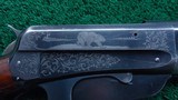 FABULOUS FACTORY ENGRAVED WINCHESTER MODEL 1895 RIFLE IN 30 GOVT. 1903 CALIBER - 9 of 24