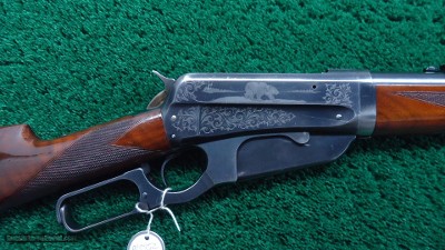 FABULOUS FACTORY ENGRAVED WINCHESTER MODEL 1895 RIFLE IN 30 GOVT. 1903 CALIBER
