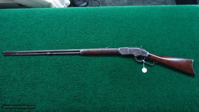 VERY SCARCE WINCHESTER 1873 RIFLE WITH SPECIAL ORDER 32 INCH BARREL IN 32 WCF - Image 19 of 20