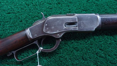 VERY SCARCE WINCHESTER 1873 RIFLE WITH SPECIAL ORDER 32 INCH BARREL IN 32 WCF