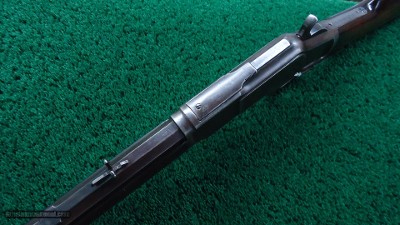 VERY SCARCE WINCHESTER 1873 RIFLE WITH SPECIAL ORDER 32 INCH BARREL IN 32 WCF - Image 4 of 20