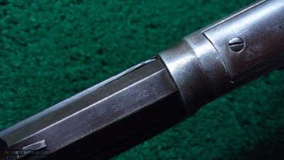 VERY SCARCE WINCHESTER 1873 RIFLE WITH SPECIAL ORDER 32 INCH BARREL IN 32 WCF - Image 6 of 20