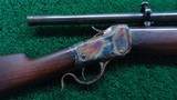 CUSTOM LO-WALL MUSKET IN CALIBER 22 SHORT - 1 of 22