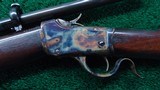 CUSTOM LO-WALL MUSKET IN CALIBER 22 SHORT - 2 of 22
