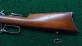 INTERESTING WINCHESTER MODEL 1894 RIFLE IN CALIBER 38-55 - 19 of 23