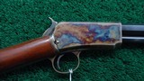 FANTASTIC CASED WINCHESTER MODEL 1890 RIFLE IN 22 WRF