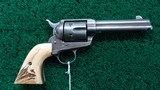 COLT SINGLE ACTION ARMY FRONTIER SIX SHOOTER IN CALIBER 44-40 - 1 of 14