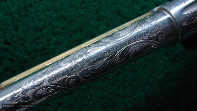 BEAUTIFUL CUSTOM ENGRAVED COLT SAA NICKEL PLATED & GOLD IN CALIBER 45 COLT - Image 7 of 16