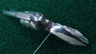NICKEL COLT 1ST GEN SAA REVOLVER IN CALIBER 357 MAGNUM - Image 4 of 11