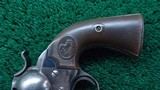 *Sale Pending* - COLT BISLEY MODEL SINGLE ACTION REVOLVER IN 32 WCF CALIBER - 12 of 14