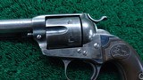 *Sale Pending* - COLT BISLEY MODEL SINGLE ACTION REVOLVER IN 32 WCF CALIBER - 8 of 14