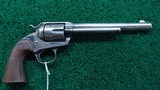 *Sale Pending* - COLT BISLEY MODEL SINGLE ACTION REVOLVER IN 32 WCF CALIBER - 1 of 14
